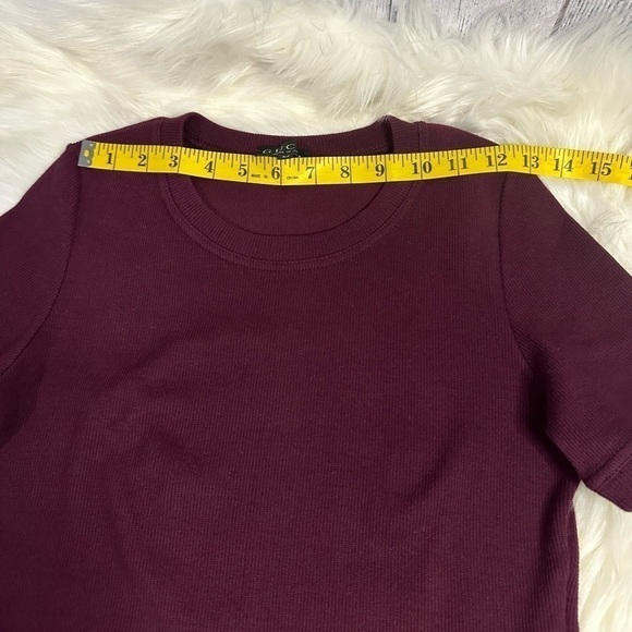 GUCCI body hugging blouse in deep brown - Picture 9 of 10